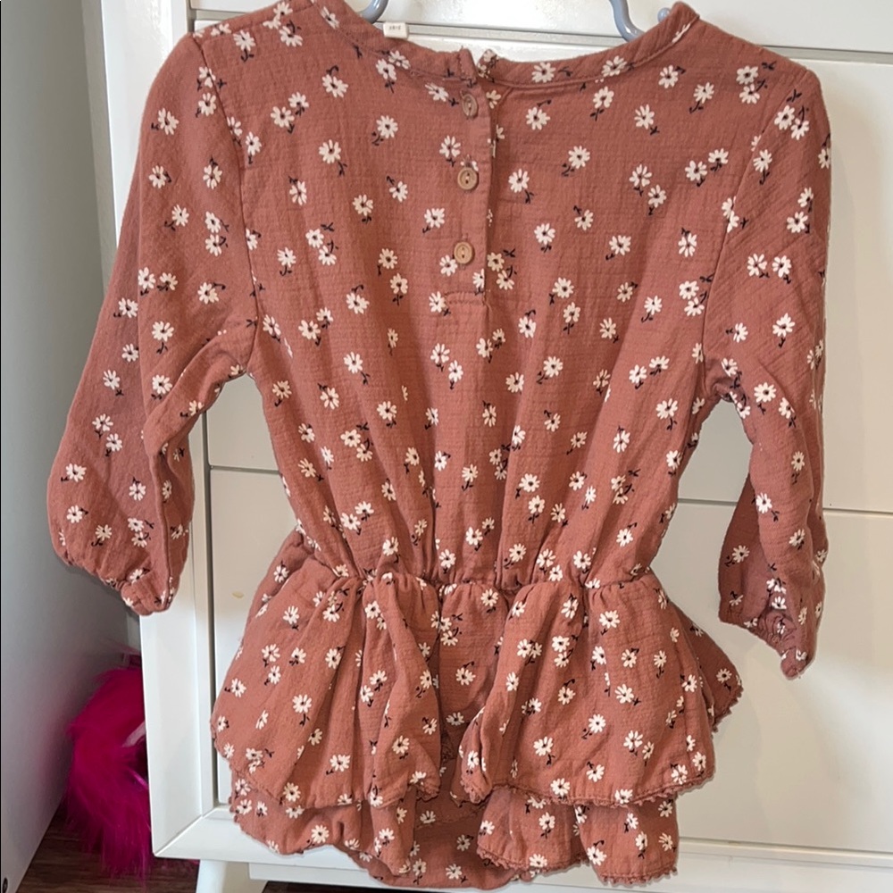 Floral Ruffle Dress - Picture 6 of 7